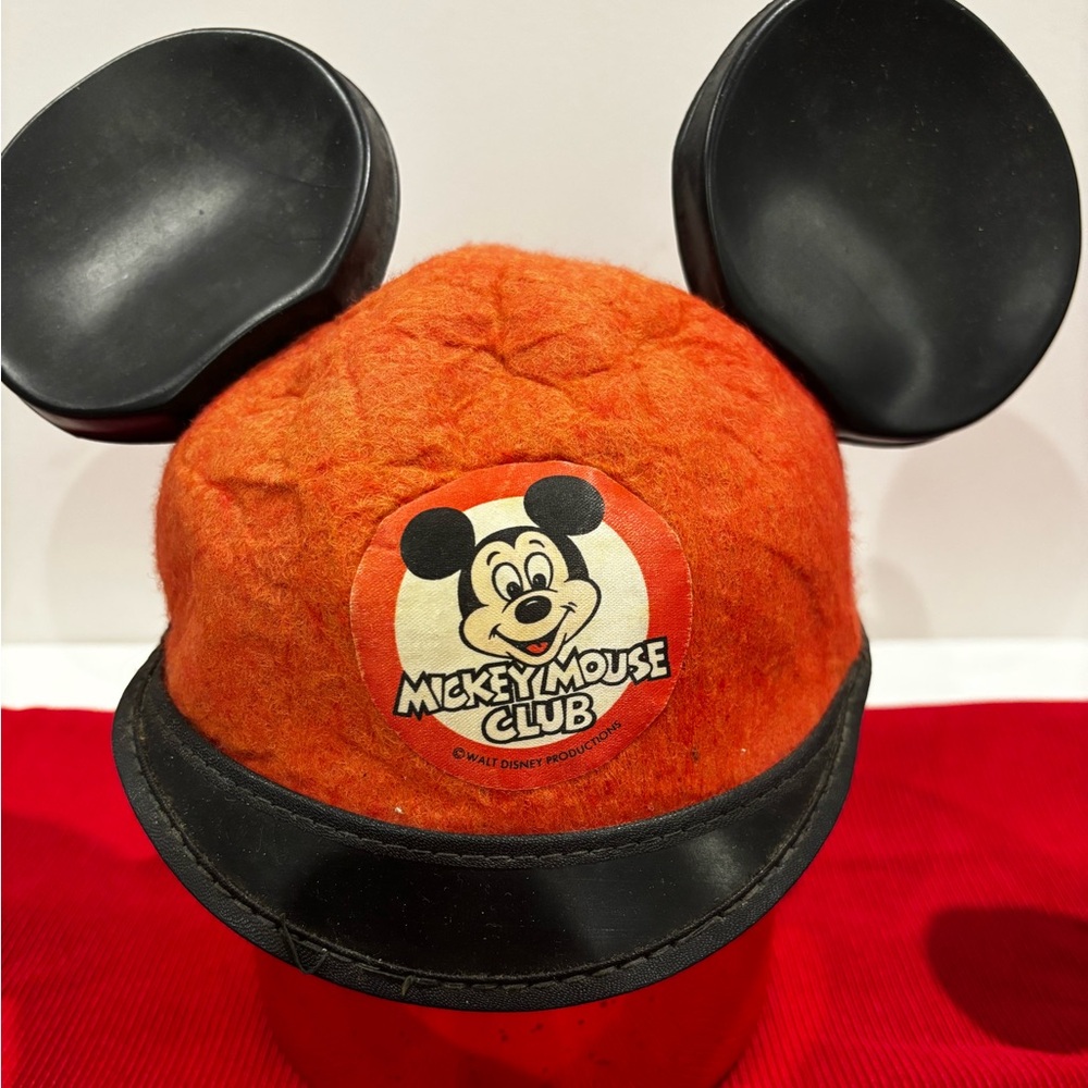 Vintage 1960s Mickey Mouse Club Felt Ear Hats – Walt Disney Productions –  Pair